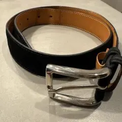 【500円オフ】Felisi ベルト スエード ブラック 42-75のサムネイル