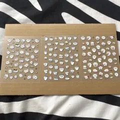 ちいかわ風ネイルシール パーツおまけ付き