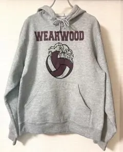 ◉US古着◉【フルーツオブザルーム】プリントプルオーバースウェットパーカー