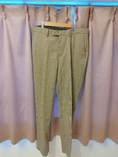 メンズ banana republic パンツ ベージュ チェックのサムネイル