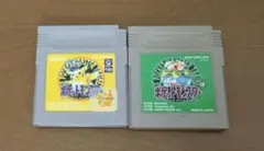 ポケットモンスター　緑　ピカチュウ版　ゲームボーイ　ジャンク　ポケモン