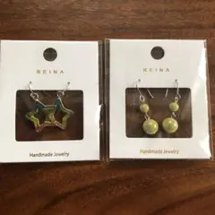 フックピアス　2点まとめ売り 129