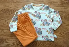 ユニクロ パウパトロール 茶 パジャマ 110