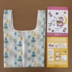 非売品　新品　シモジマノート2冊　エコバッグ１枚