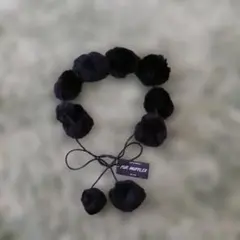 ラビットファーマフラー、つけ襟