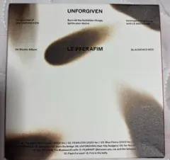 【P15222】LE SSERAFIM UNFORGIVEN 1st Studi