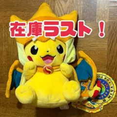 タグ付き！ 限定ver. ポケモンセンターメガトウキョーのピカチュウ ぬいぐるみ