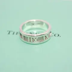 元松屋店員専用Tiffany ティファニー アトラス 15号 いぶし仕上げ済み