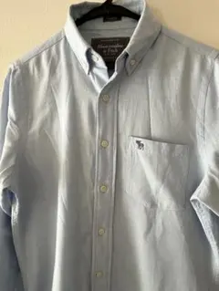Abercrombie & Fitch ボタンダウンシャツ S ライトブルー