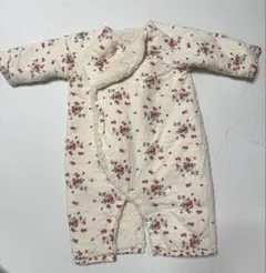 花柄フリースアウター 95cm以下