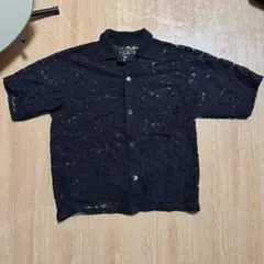 【激レア】B'z 稲葉浩志 半袖シャツ ビーズ CREWプリント 黒ブラック L 激レア】B'z 稲葉浩志 半袖シャツ ビーズ CREWプリント 黒