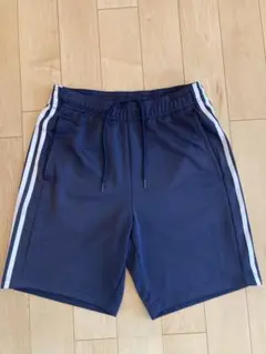 【希少裏刺繍ロゴ】adidas ネイビー ショートパンツ AM