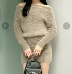 GYDA オフショルシャギーKT OP