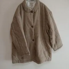 新品未使用 Samansa Mos2 ヘリンボーン中綿ステンカラーコート