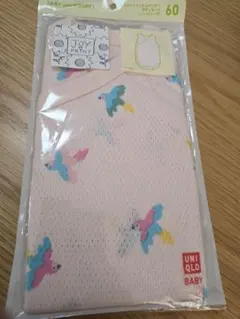 Joy of printコットンメッシュインナーボディスーツ(ノースリーブ　60のサムネイル