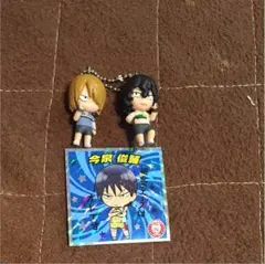 弱虫ペダルのミニキーホルダー、シール付き