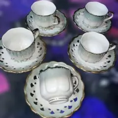 ティーカップ・ソーサー5個セット
