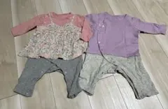 ロンパース・カバーオール 2点セット 70センチ