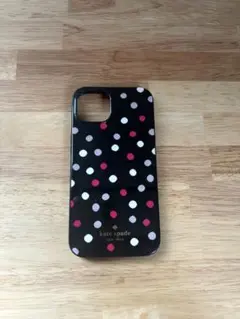 kate spade iPhoneケース ドット柄 黒のサムネイル