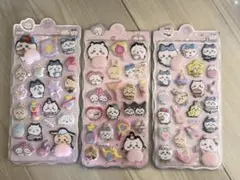 おしりぷにぷにシール 3枚セット キャラクター 3D マシュマロ
