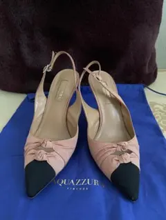AQUAZZURA スリングバック パンプス ピンクのサムネイル