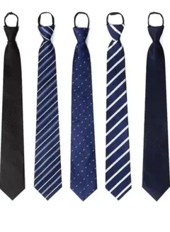 ネクタイセット 黒・青系