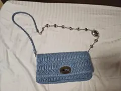 Miu Miu NAPPA CRYSTAL マテラッセ ショルダーバッグ
