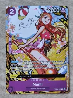英語版 ワンピースカードゲーム ナミ PRB02-012 ウェルカムパック