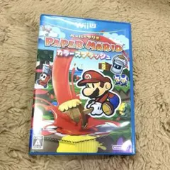 ペーパーマリオ カラースプラッシュ マリオ WiiU ゲーム ニンテンドー