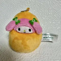 マイメロディ ぬいぐるみキーホルダー サンリオ モスバーガー コラボ