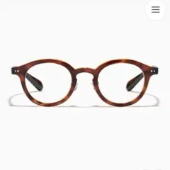 JINS メガネ 眼鏡 ベッコウ ブラウン 伊達メガネ 目が小さくならないメガネ