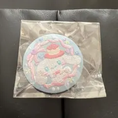 【新品未開封】サンリオ　刺繍缶バッジ シナモロール
