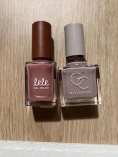 lele ネイルポリッシュ & スキューズミー グロッシーコートのサムネイル