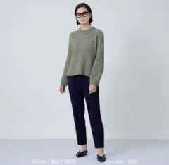 YONFA ヨンファ 長袖 ミックスセーター ニット