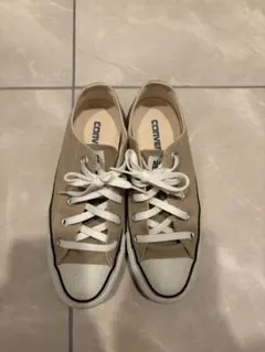 ALL STAR ベージュ ローカットスニーカー　コンバース