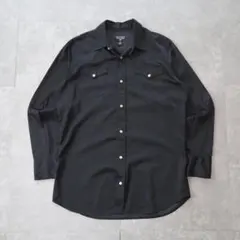 MAATEE&SONS WESTERN RAYON BLKSHAMBRAY2 - メルカリ