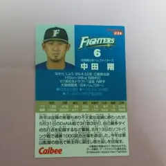 プロ野球チップスカード   中田翔