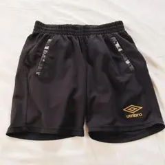 UMBRO ハーフパンツ L 黒 サッカー トレーニングのサムネイル
