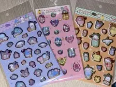 サンリオキャラクターシールセット 3シート