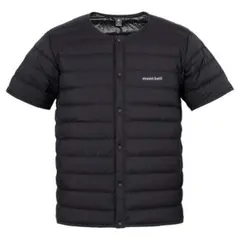 【美品/即日発送】モンベル スペリオダウン ラウンドネックT Mサイズ ブラック