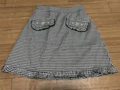 evelyn エブリン チェックスカート