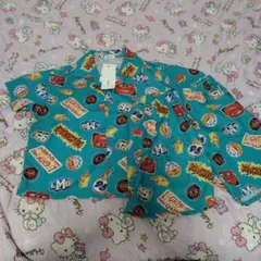 rela ディズニー　カーズ　半袖　セットアップ　110