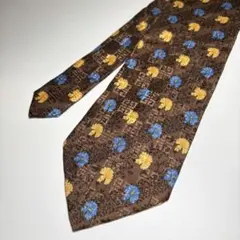 GIVENCHY ネクタイ 花柄 バイカラー ジバンシー