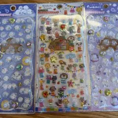 ジュエルプチドロップシール3種