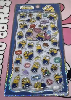 ミニオン　プチドロップシール