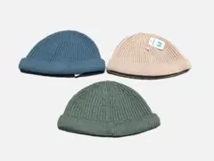 【新品未使用＆美品・3点】Basiquenti／フリーサイズ／ニットキャップ