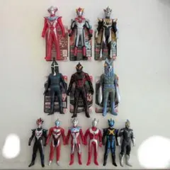 30体まとめ売り】ウルトラマン 仮面ライダー スーパー戦隊 ソフビ