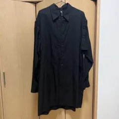 Ground Y黒 長袖シャツ 未使用　サイズ3 Ground Y - Ground Y ヨウジヤマモト 長袖シャツの通販 by シズク's
