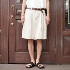 MAATEE&SONS SHORT TROUSER 24ssモカブラウン - メルカリ