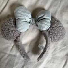 ディズニー ミニー もこもこ カチューシャ